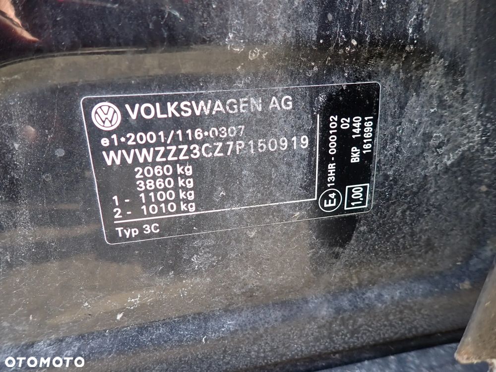 CZĘSCI - Vw Passat B6 2,0 103kW 140KM BKP 6B SEDAN 2007r. INDEX - 9279 - 8
