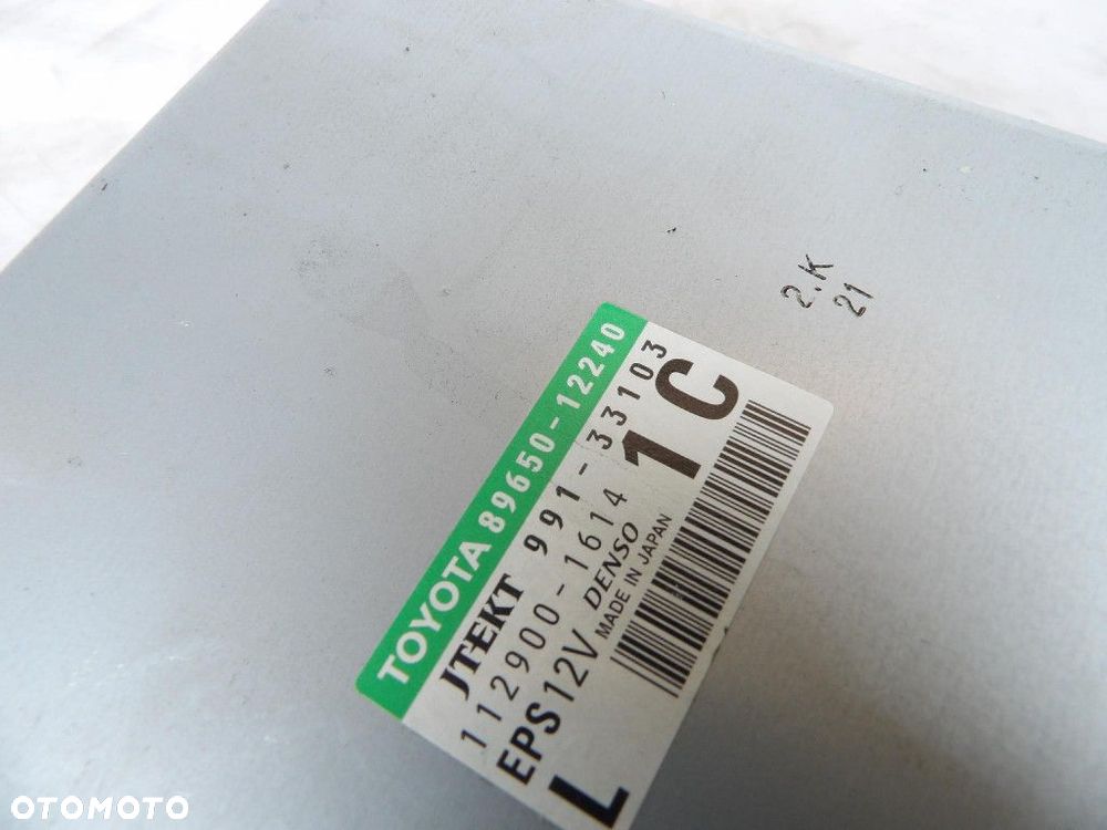 TOYOTA COROLLA E14 E15 MODUŁ STEROWNIK WSPOMAGANIA 89650-12240 - 3