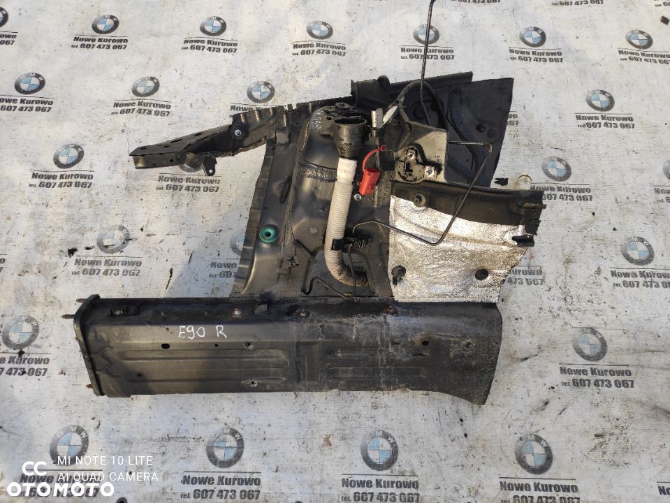 BMW E90 Podłużnica Fartuch Ćwiartka Prawa Przednia - 1
