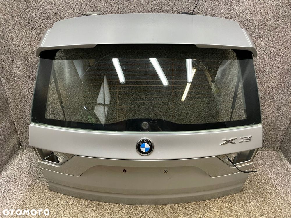 Klapa bagaznika szyba listwa tyl LIFT BMW X3 E83 354/7 srebrna 80 umFe ORG - 2