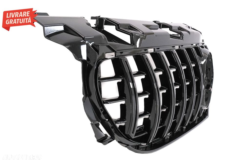 Grila Centrala Mercedes SLC-Class R172 Facelift (2016-2019) GT-R Panamericana Desi- livrare gratuita - 3