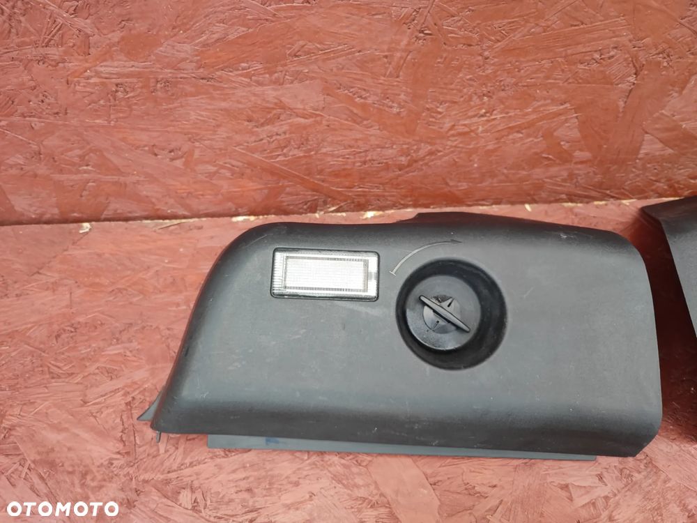 BMW E36 CABRIO ORYGINALNE ZAŚLEPKI TYŁ LAMP + LAMPKA OŚWIETLENIA BAGAŻNIKA O NR. 8 165 317 / 8 165 318 OEM - 5