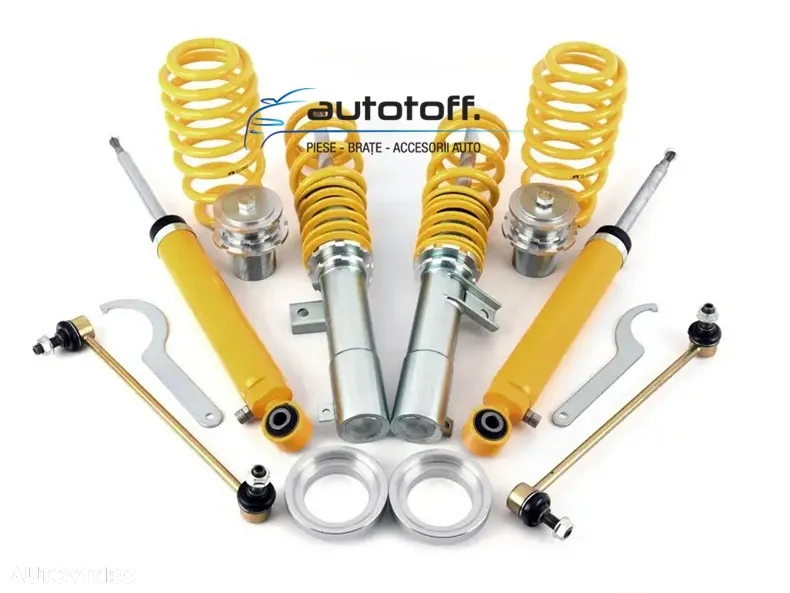 Suspensie sport FK reglabila pe inaltime si duritate Seat Leon 1P (05-12) - 2