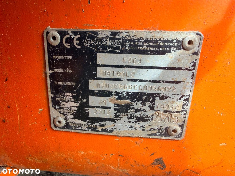 Doosan Dx180lc - 8
