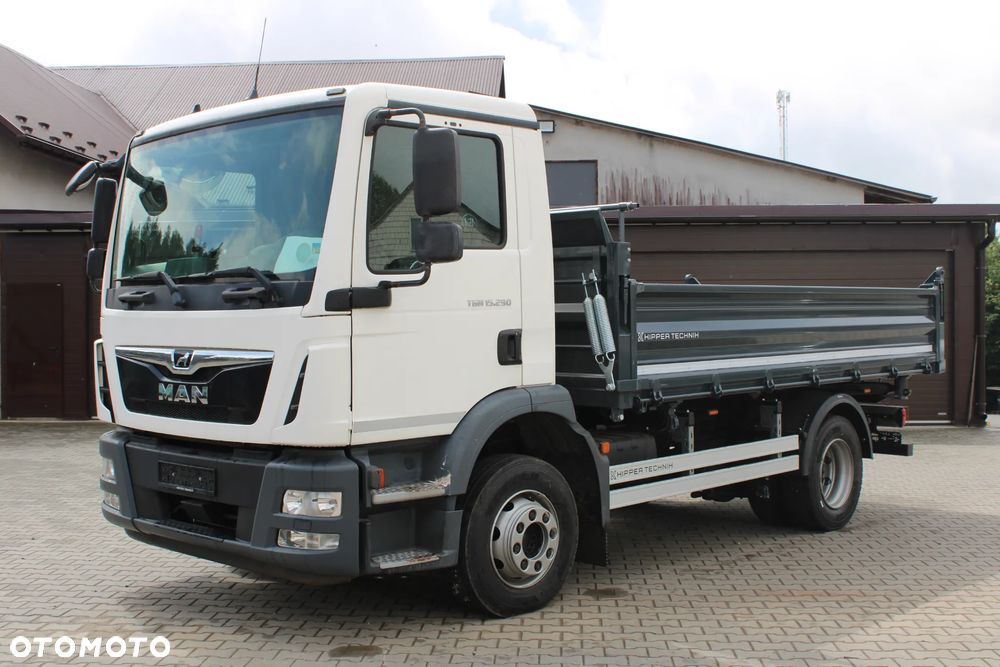 MAN TGM 15.290 Nowy 3-stronny WYWROT Kiper Wywrotka Blokada mostu 2019 rok Duża ładowność 15.250 Atego TGL Midlum TGS TGX Eurocargo - 7