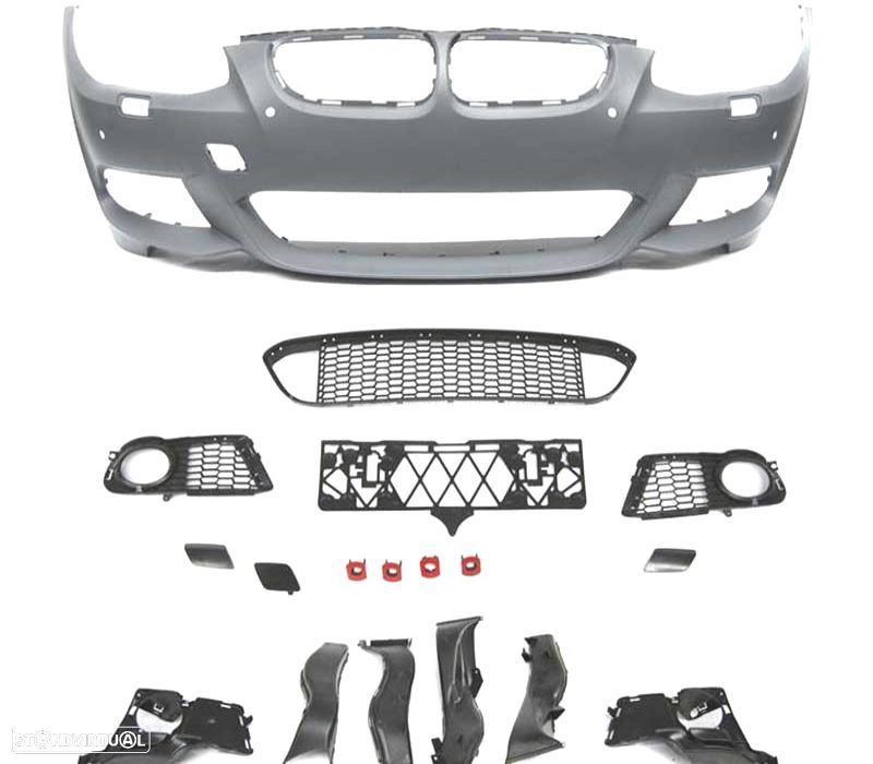 PÁRA-CHOQUES BMW E92 E93 10-14 LOOK M PDC - 2