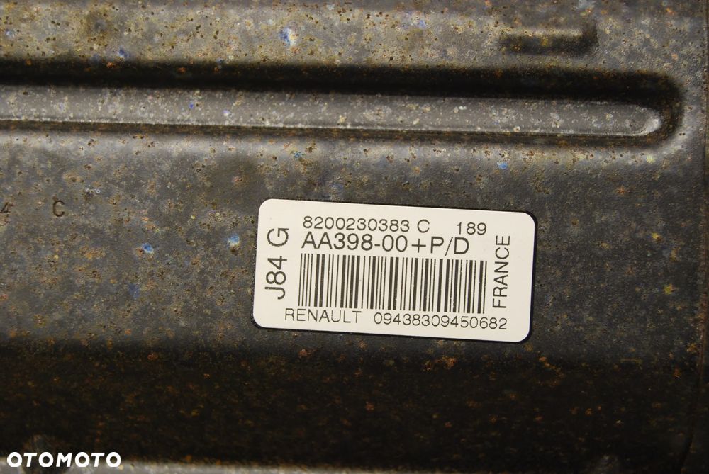 PODUSZKA POWIETRZNA PASAŻERA 8200230383C RENAULT MEGANE SCENIC II - 4