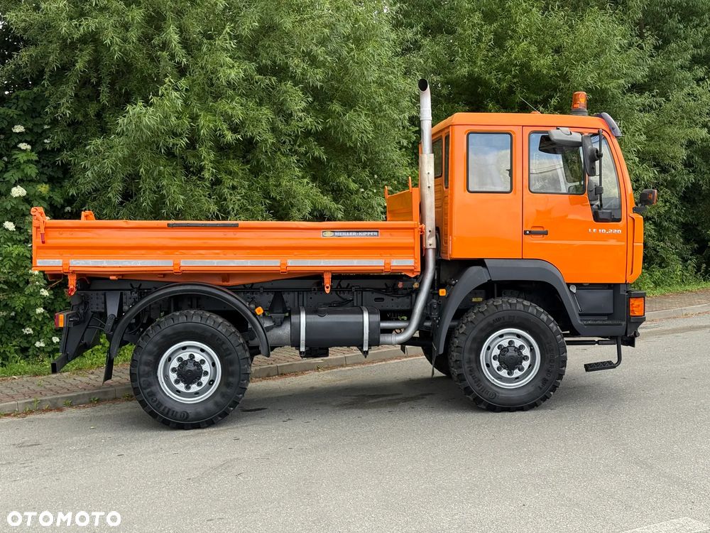 MAN * MAN 10-220 * Kiper Wywrotka Meiller * 4x4 * Zimowe Utrzymanie * Unimog * - 25