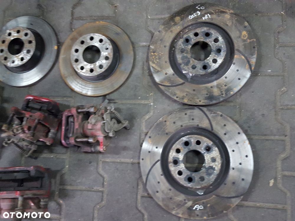 SKODA OCTAVIA 2 II RS VRS ZACISKI TARCZE PRZÓD 340MM TYŁ - 2