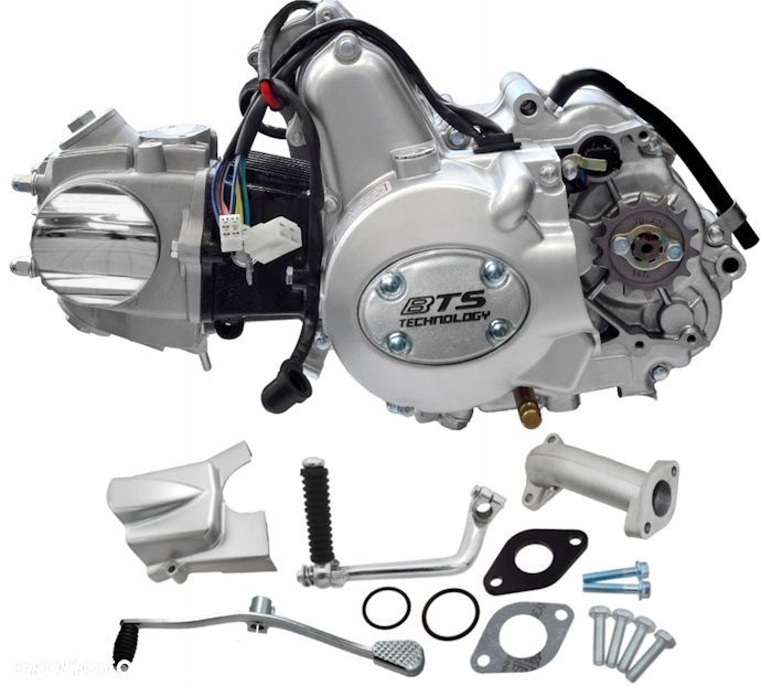 silnik poziomy 139fmb 139 fmb 70cc 4t 4-biegowy manual srebrny junak barton