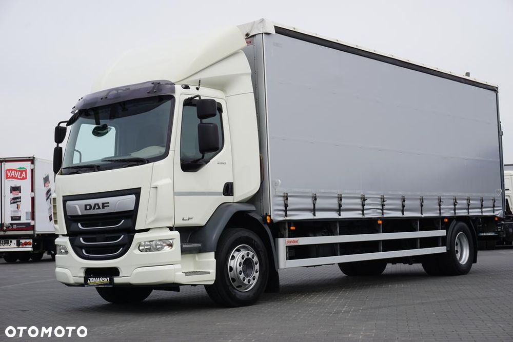 DAF / LF / 290 / E 6 / FIRANKA + WINDA / ŁAD. 9 970 KG / 19 PALET - 22