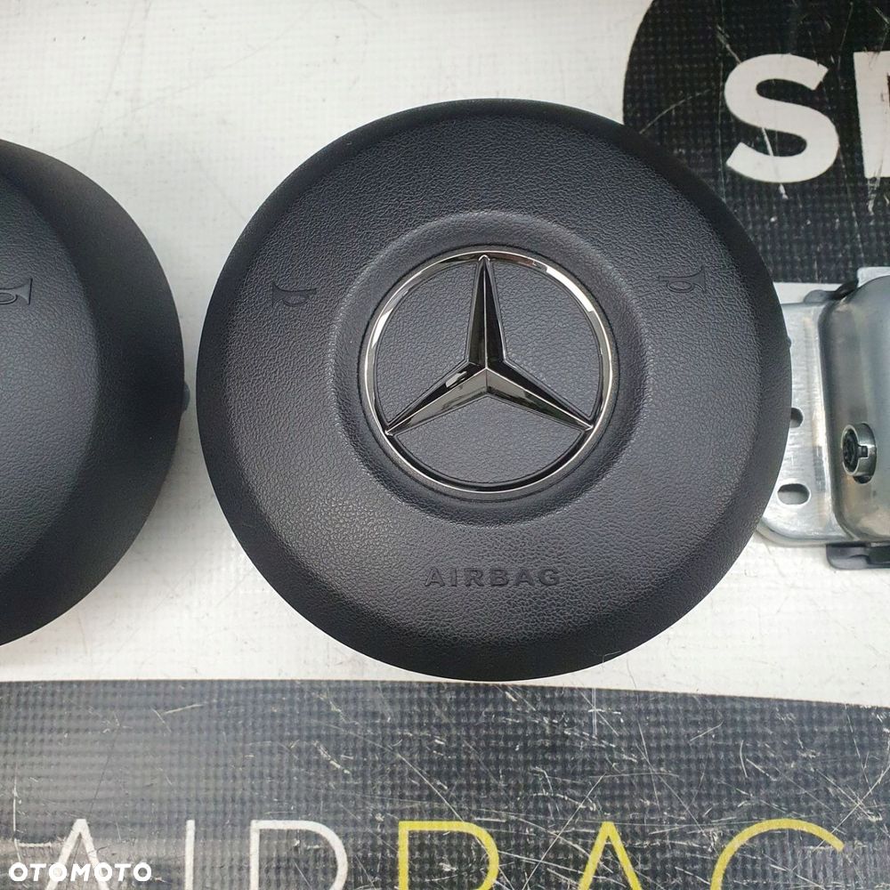 MERCEDES CLA W188 DESKA ROZDZIELCZA KONSOLA KOKPIT PULPIT PODUSZKI AIRBAG AIR BAG PASY KIT SET - 7