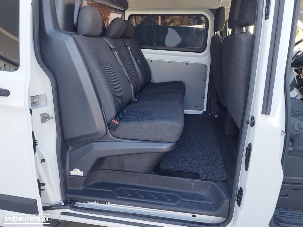 Ford Transit Custom  2.2 Tdci 125 Cv L2H1 Cabine  Dupla 6 Lugares - 7