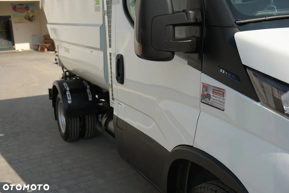 Iveco DAILY 35-NP * 3.0 Benzyna + GAZ CNG * ŚMIECIARKA / ŚMIECIARA *  62 000km! * KAMERA * JAK NOWY! - 13