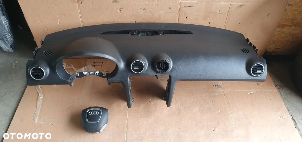 Konsola AIRBAG poduszki sensor Audi A3 8P Lift - 1