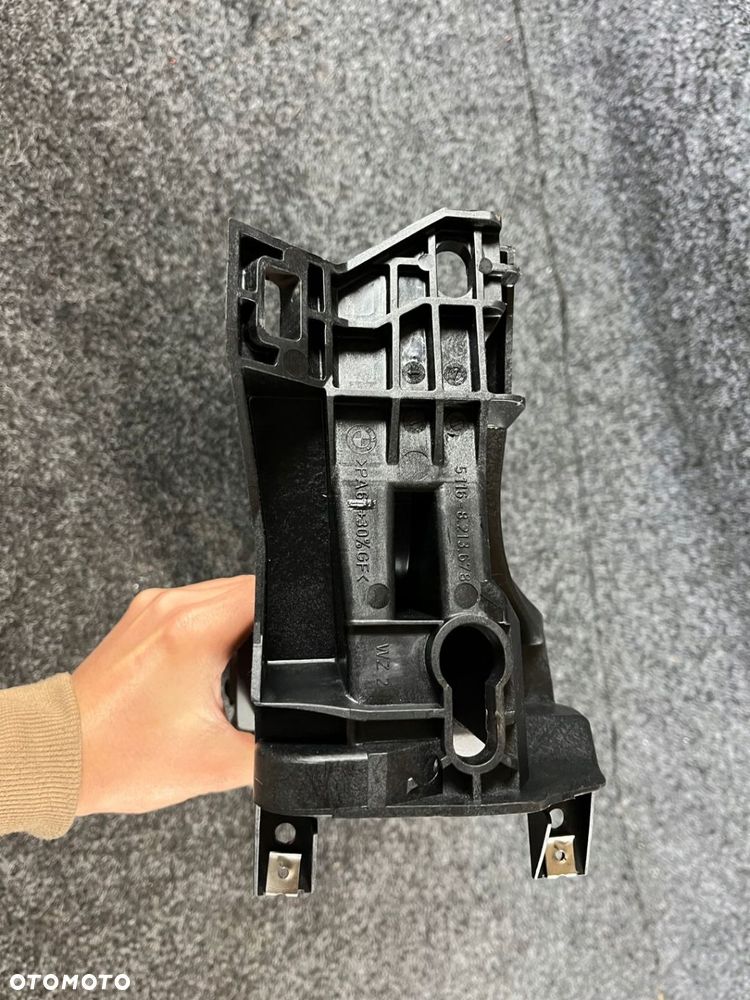 bmw e46 podłokietnik skóra skórzany jasny siwy 8213678 - 4