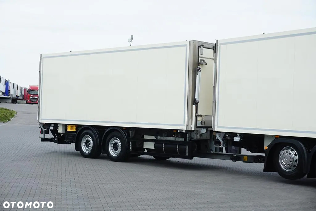 Mercedes-Benz ACTROS / 2540 / ACC / E 6 / ZESTAW PRZEJAZDOWY / CHŁODNIA + WINDA / 38 PALET - 37