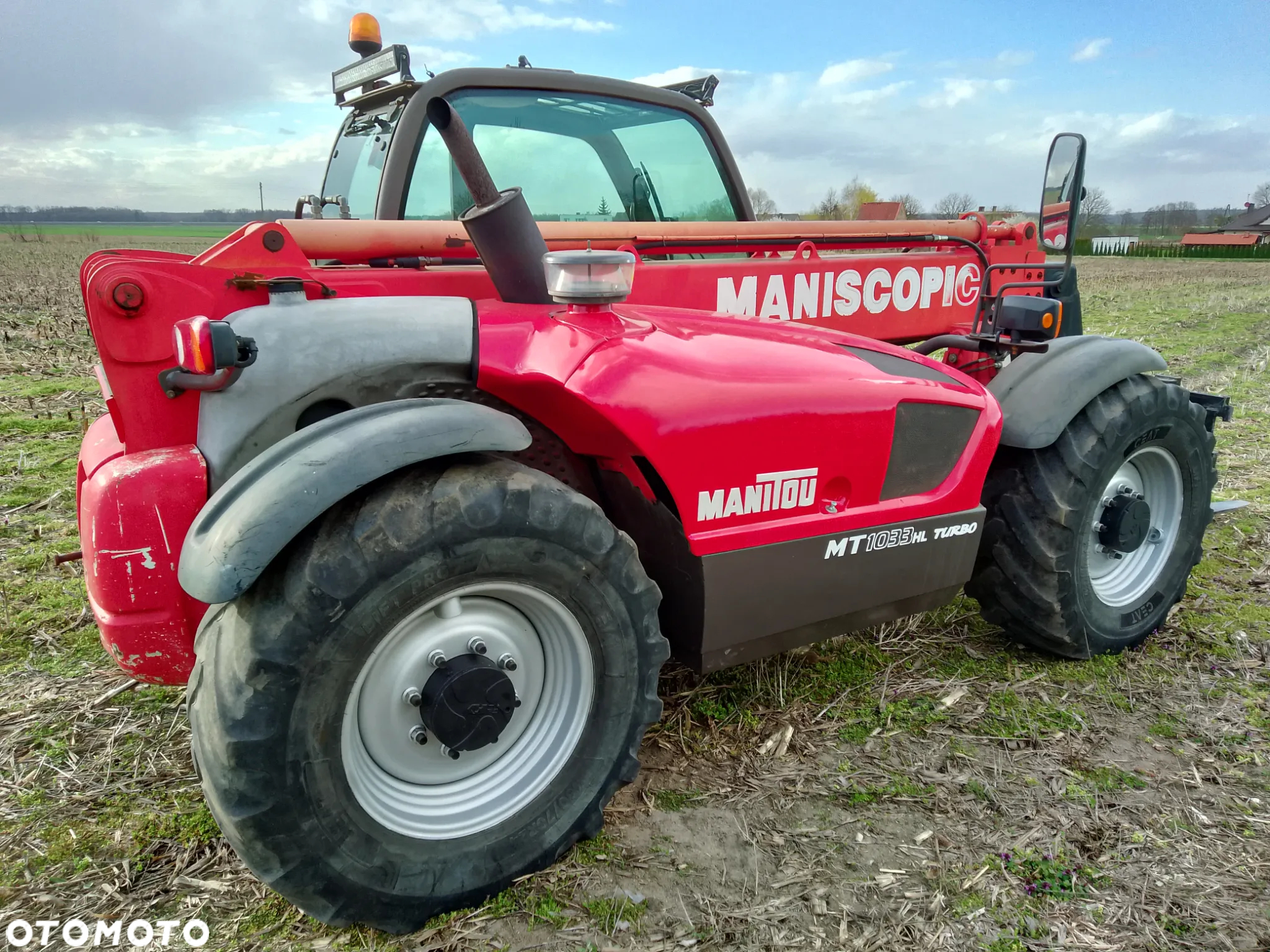 Manitou mt 1033 hl NA HYDROSTACIE stabilizator osi - 2