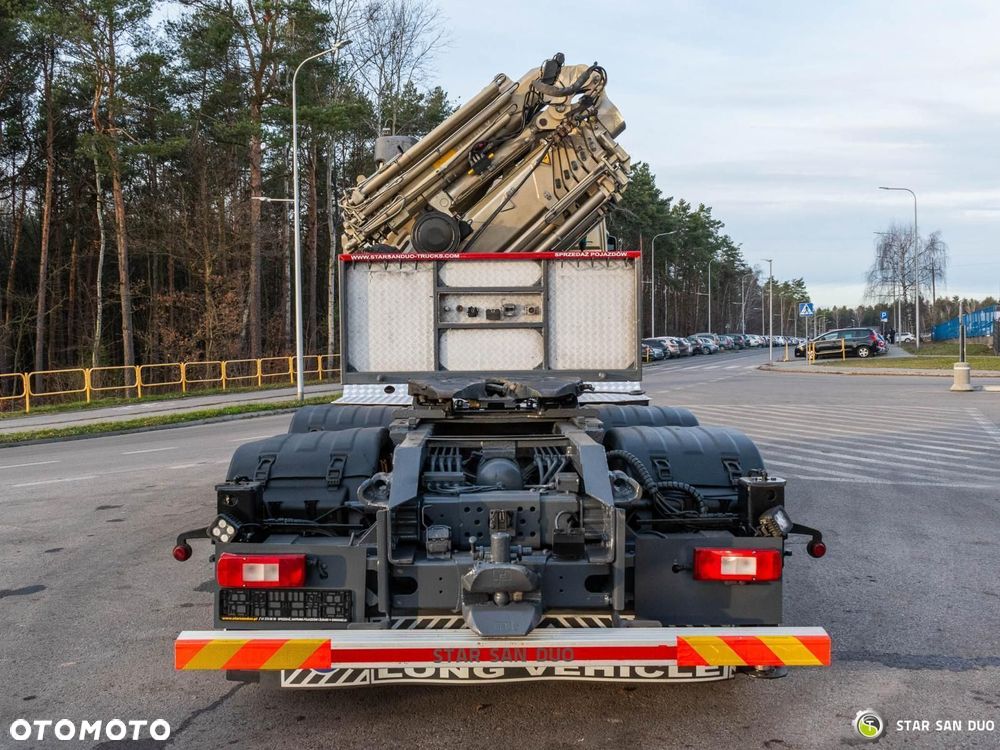 Volvo FH540 8x4 HIAB 477 E-6XS HDS Żuraw Fly Jib Wciągarka - 25