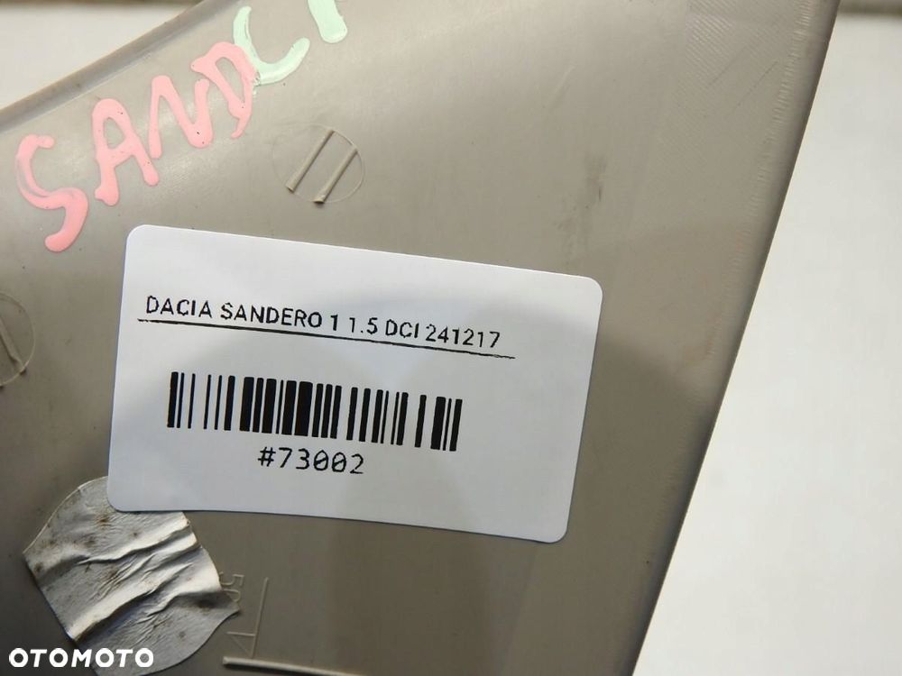 OSŁONA SŁUPKA A LEWA DACIA SANDERO I STEPWAY 8200732334 - 4