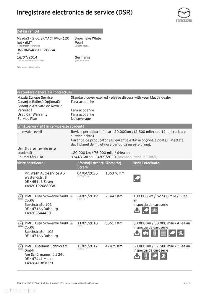 Mazda 3 SKYACTIV-G 120 Exclusive-Line - 9