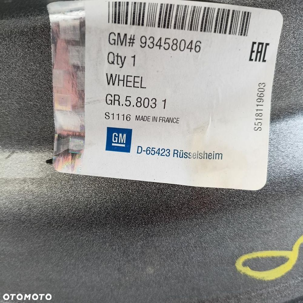 Felgi 5x114,3 16 Trafic Vivaro Talento 4szt (F5097) - 7