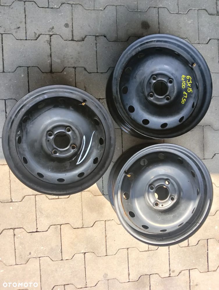 NISSAN MICRA K14 4X100 ET50 felgi stalowe 3SZT - 1