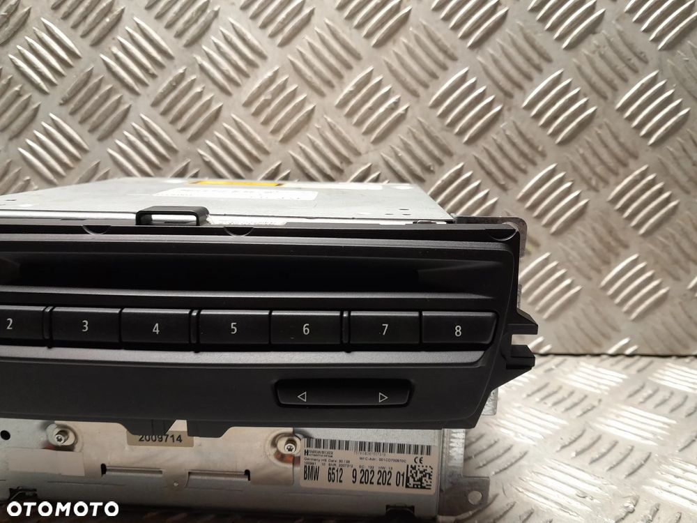 BMW E90 E92 RADIO ODTWARZACZ CD NAVIGACJA 9202202 6512920220201 - 2