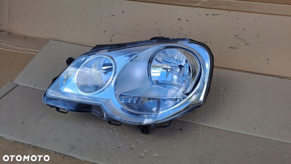 VW POLO 4 2005--- LEWA LAMPA ŁADNA CAŁA UŻYWANA 6Q1941007AQ - 2