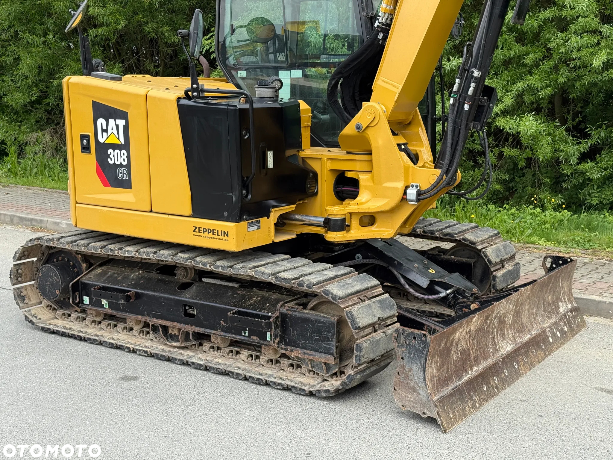 Caterpillar Koparka Gąsienicowa  *CAT 308 CR * Sprowadzona * JAK NOWA * Perfekcyjny Stan - 21