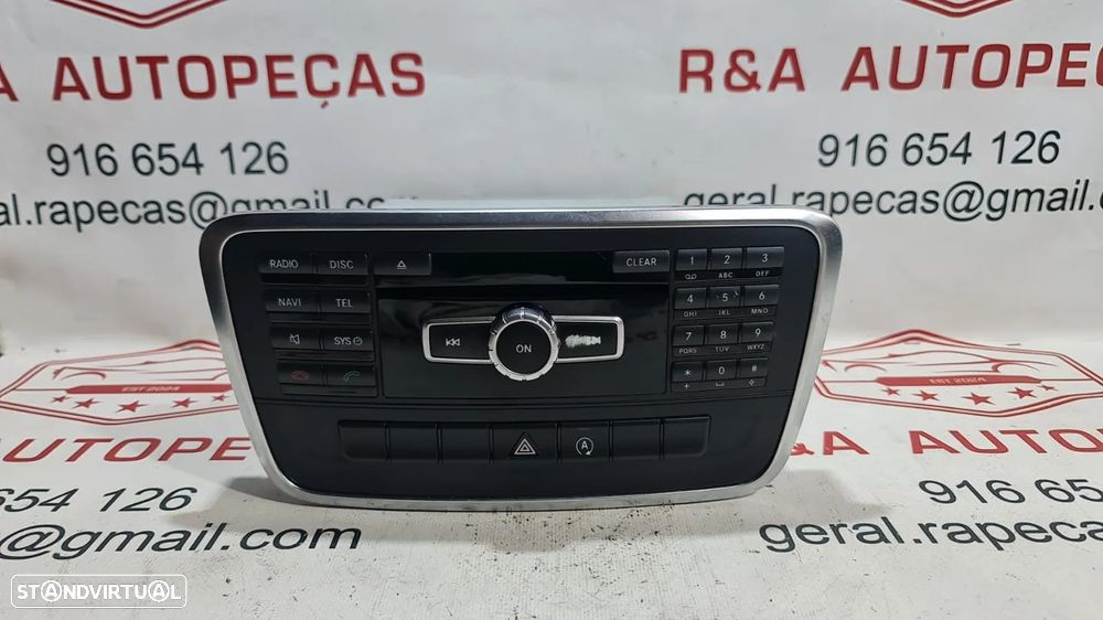 Auto Rádio Mercedes Class A A2129029210 Original - 1