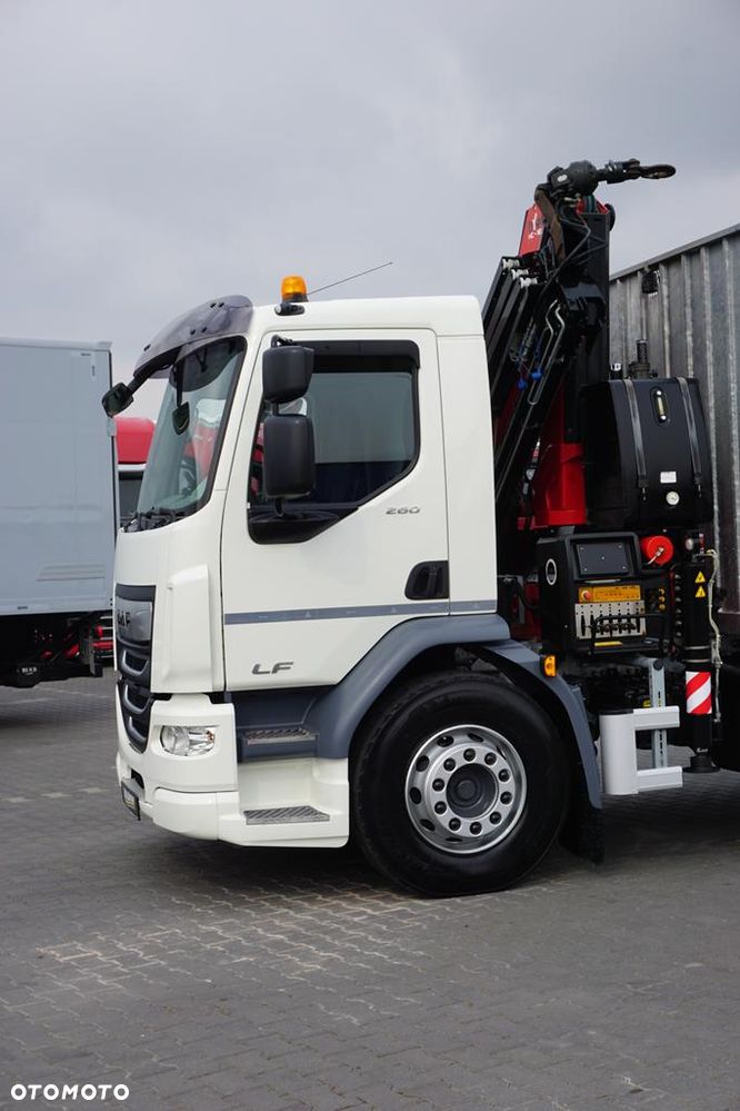 DAF LF / 260 / ACC / SKRZYNIOWY + HDS / HYVA HC-183 / PILOT / ROTATOR / WIDŁY - 28