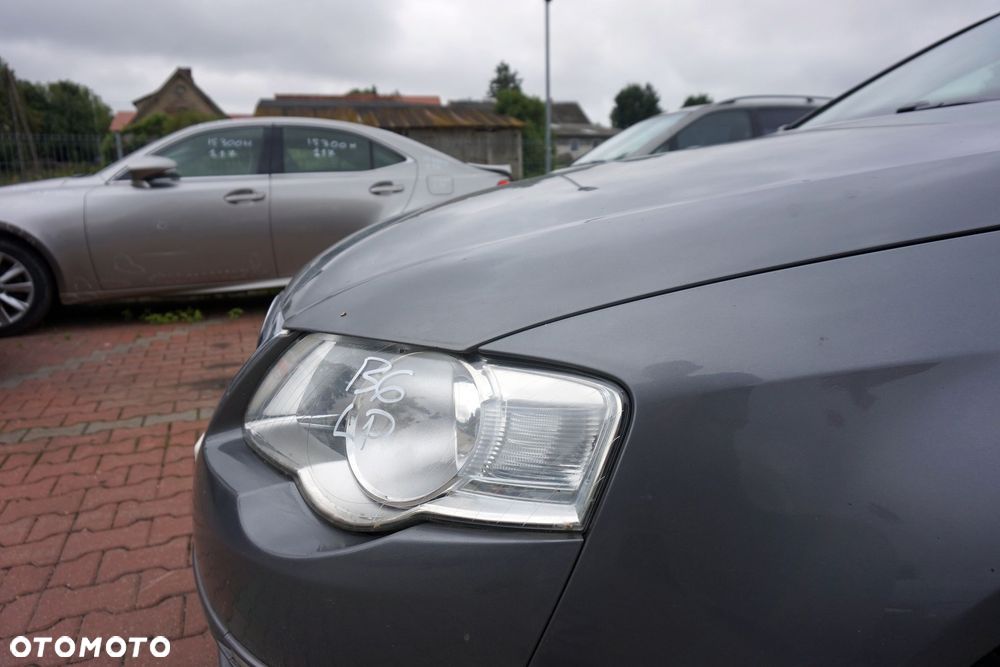 MASKA ZDERZAK BŁOTNIKI LAMPY PASSAT B6 LA7T  VOLKSWAGEN 2005-2010 SZARY PRZÓD KOMPLETNY - 30