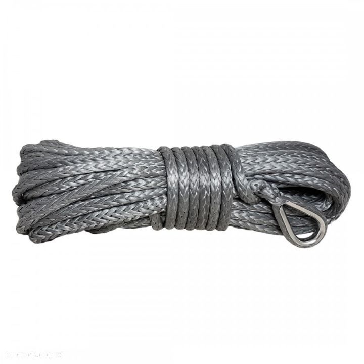 Lina Syntetyczna 10 Mm X 25 M, Gray Z Kauszą, MBL 10.5T - 1