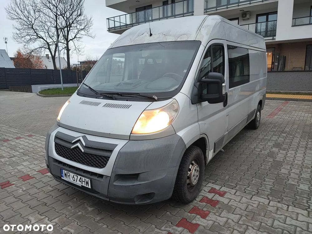 Citroën Jumper 3,0 160KM, brygadówka 7 osób, klimatyzacja, hak - 2