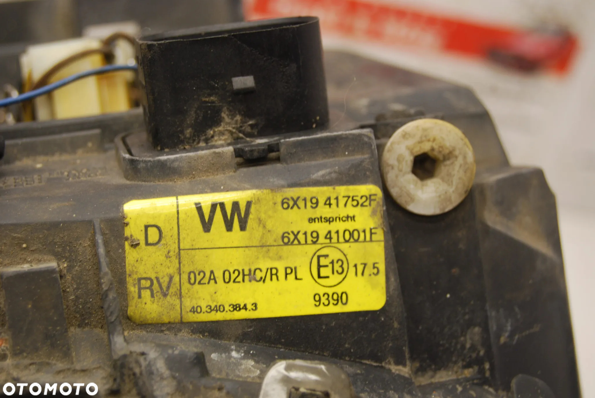 LAMPA PRAWY PRZÓD PRZEDNIA 6X1941001F VW LUPO - 5
