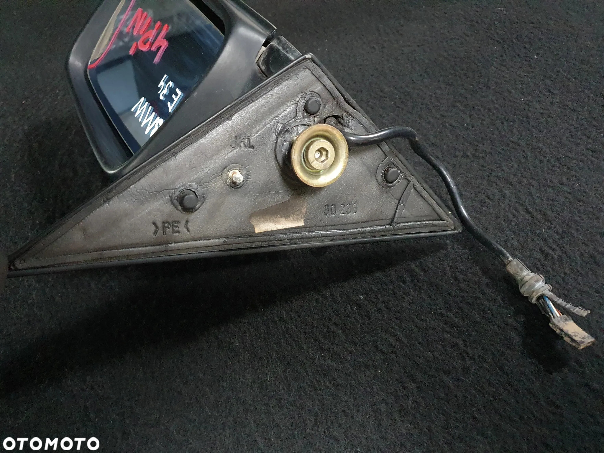 BMW E34 E36 E39 E46 LUSTERKO ZEWNĘTRZNE PRAWE ELEKTRYCZNE 4PIN E10117351 - 6