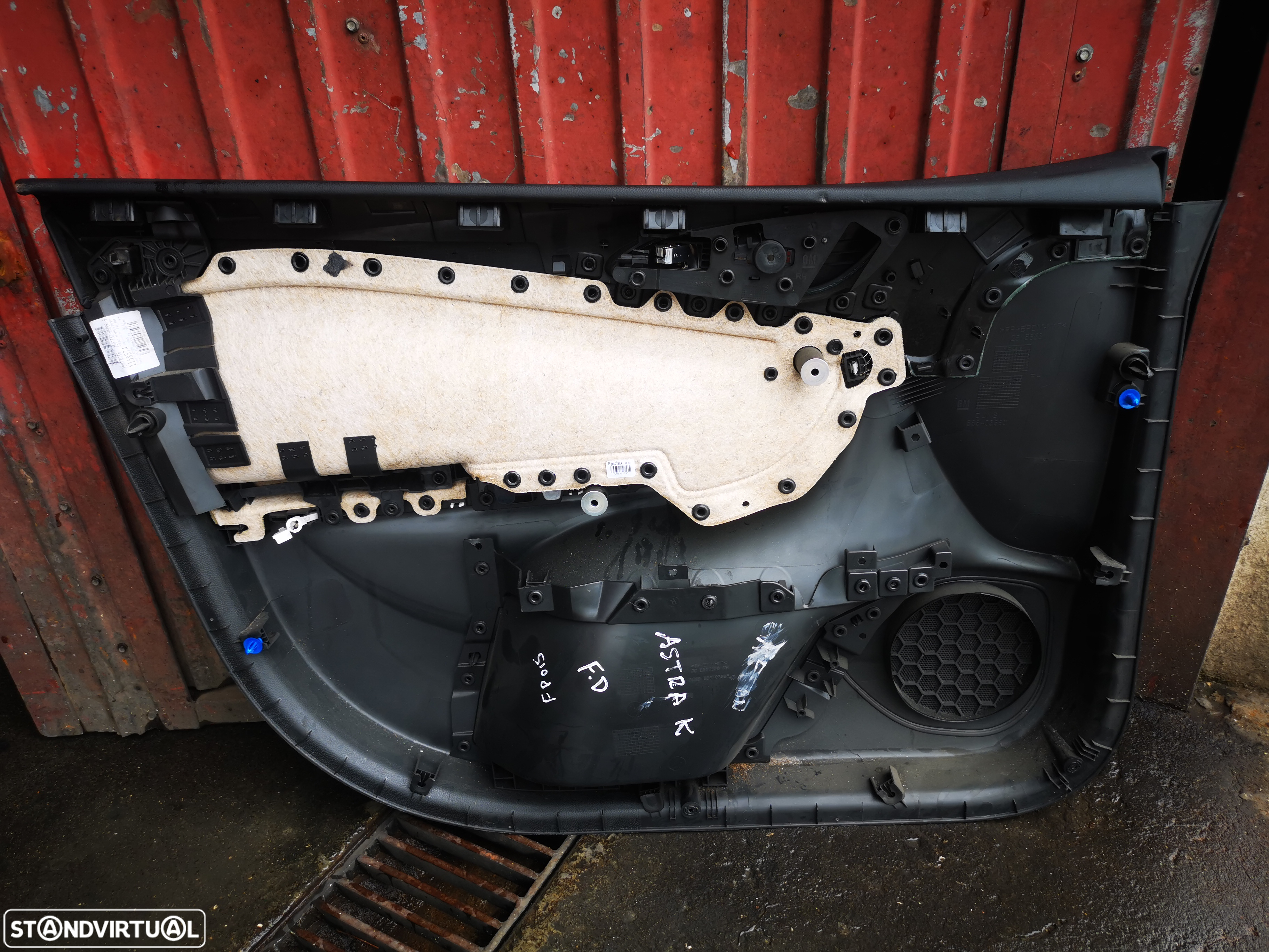 OPEL ASTRA K FORRA / QUARTELA PORTA FRENTE DIREITA - FP015 - 7