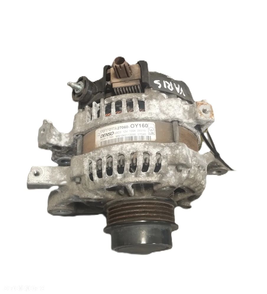 TOYOTA YARIS III 11-19 r. 1,33 B alternator DENSO 27060-0Y160 + - 2