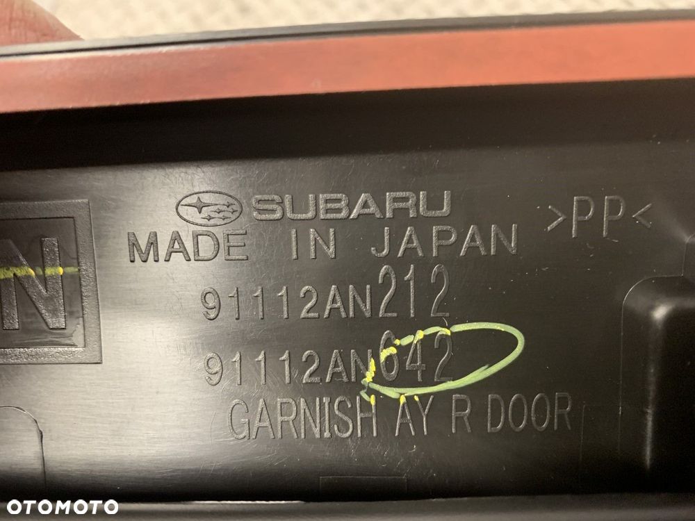 NOWA ORYGINALNA LISTWA DRZWI PRAWY TYŁ PRAWA TYLNA SUBARU OUTBACK VI 6 20-26 - 6