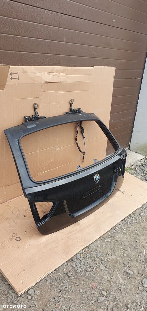 Klapa bagażnika tył tylna BMW 3 E91 475/9 Black Sapphire Metal - 5