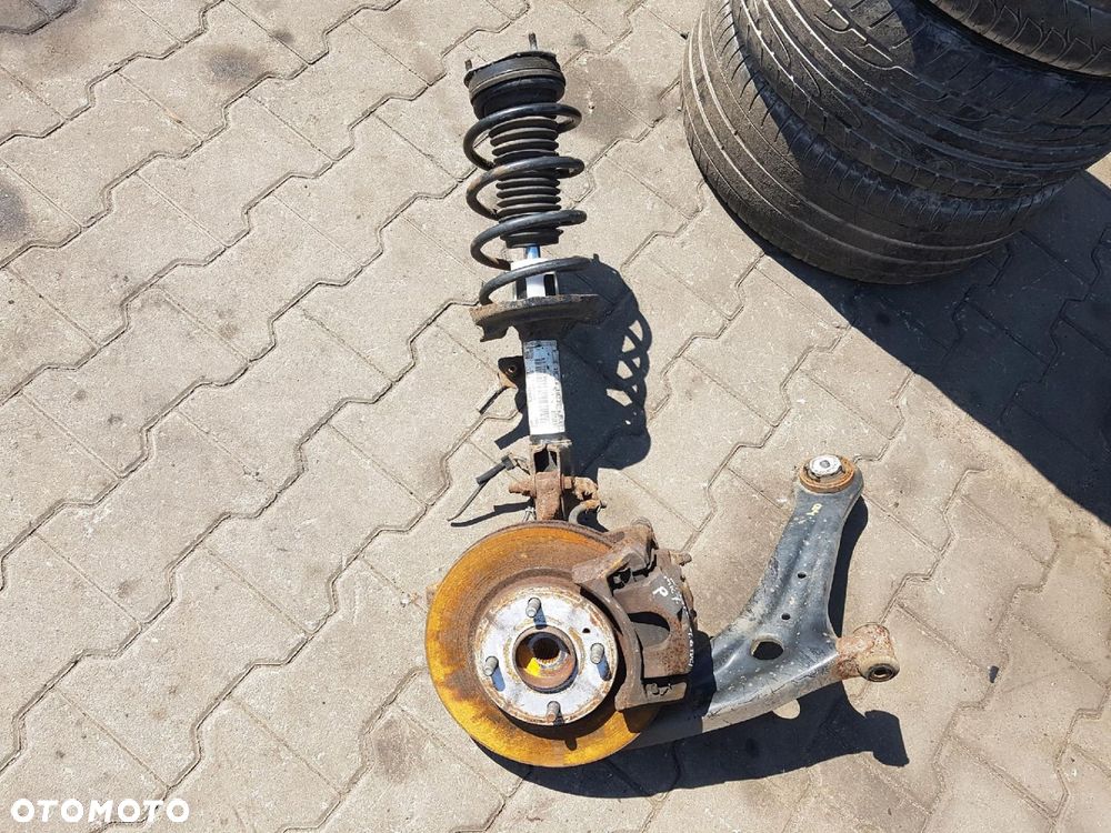 FORD FIESTA MK7 1.6 TDCI AMORTYZATOR ZWROTNICA PRAWA PRZÓD - 1