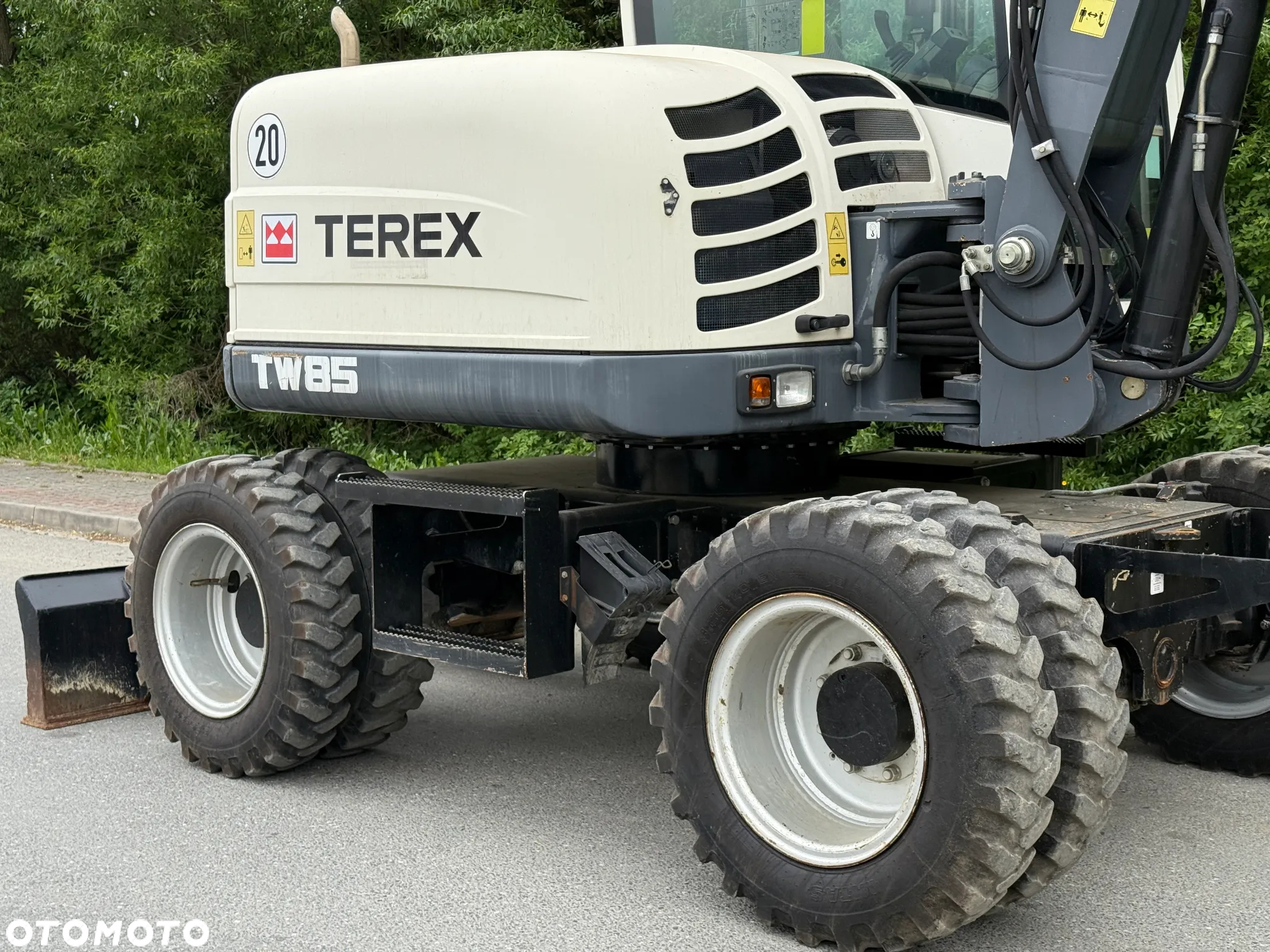 Terex * Koparka Kołowa TEREX TW 85 * Sprowadzona * Rototilt * - 17