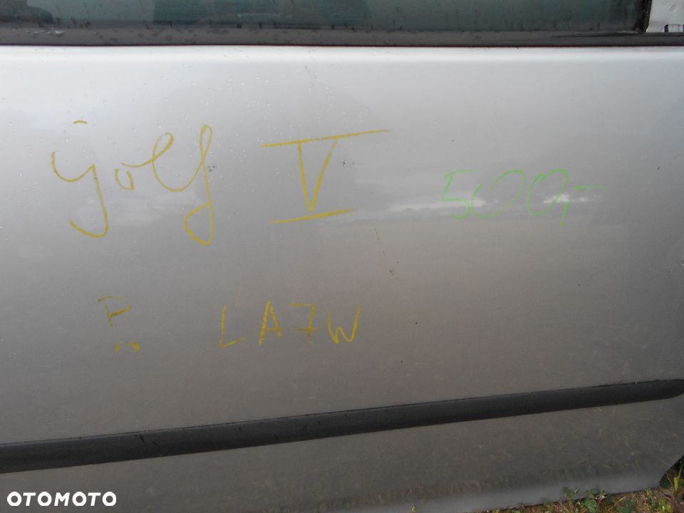 VOLKSWAGEN GOLF V VI LA7W DRZWI PRAWY PRZÓD - 2
