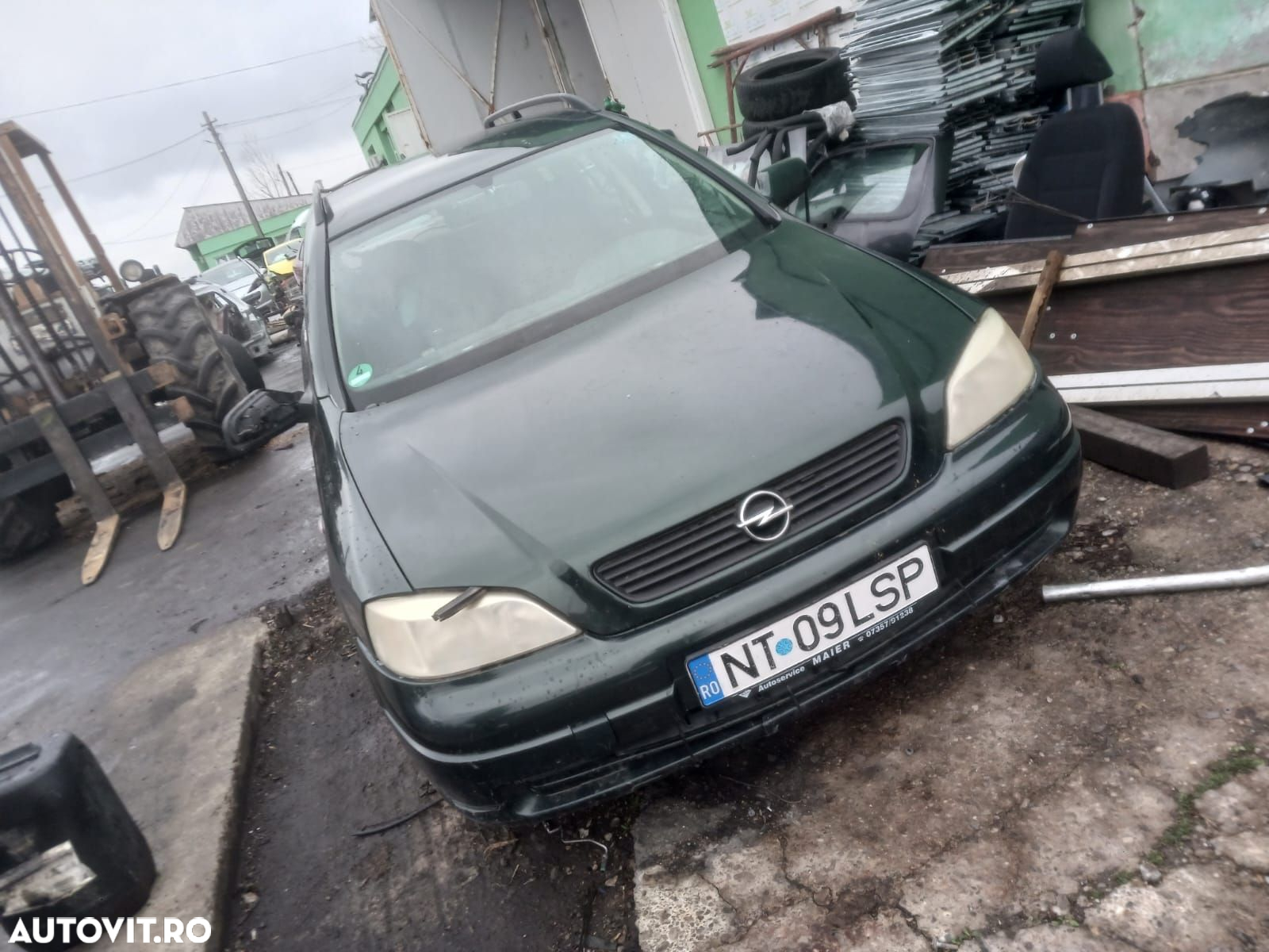 Maner exterior stanga spate Opel Astra G [1998 - 2009] 1.6 benzina X1 - 6