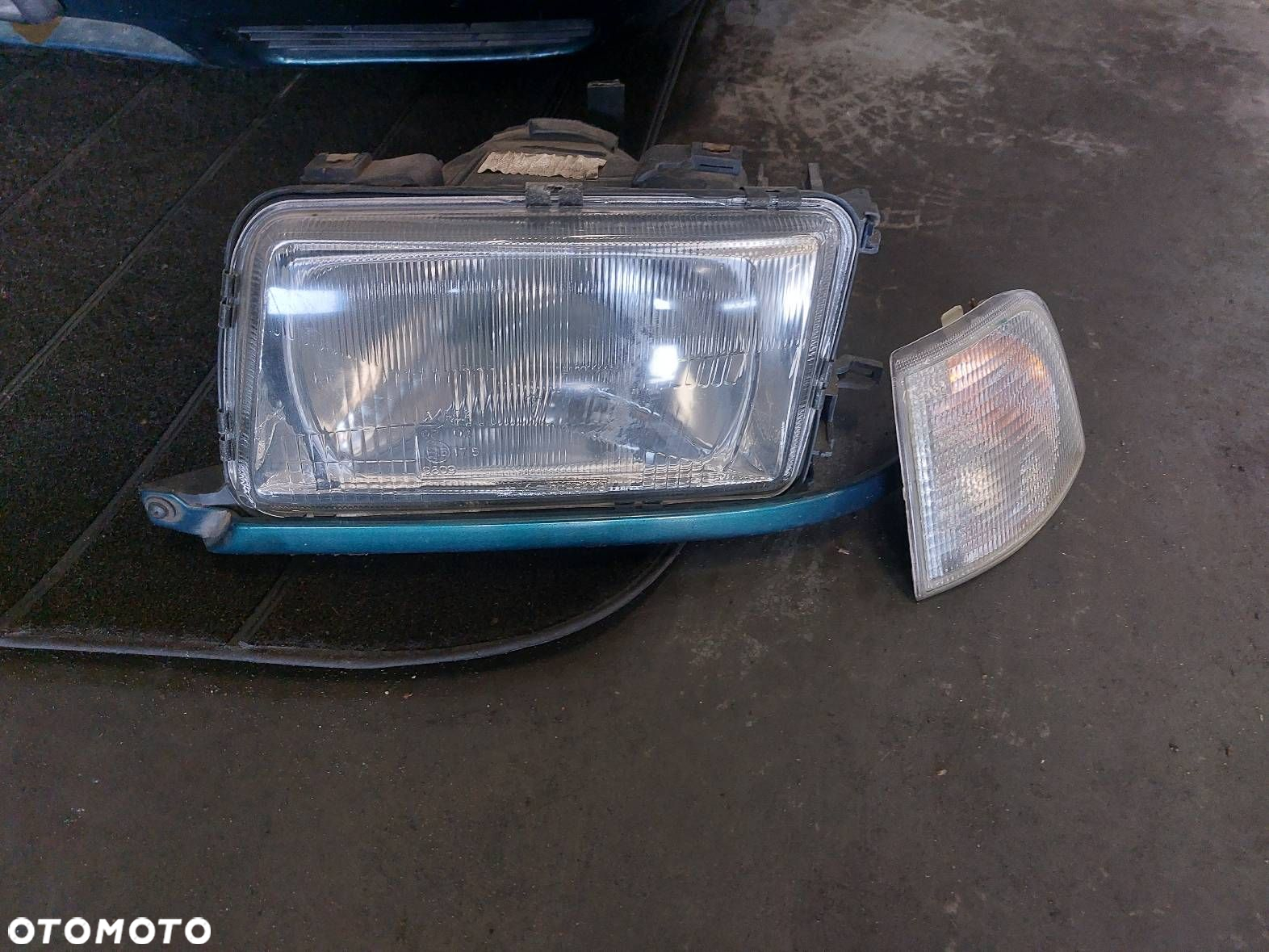 KOMPLETNY PRZÓD KLAPA ZDERZAK LAMPA BŁOTNIK AUDI 80 B4 LZ6P - 5