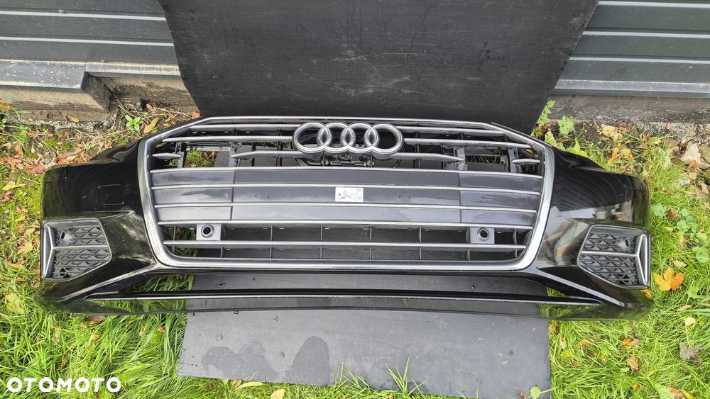 Zderzak przedni PRZÓD Audi A6 C8 4K 18-23 Basis Radar 6xPDC Spryski - 4