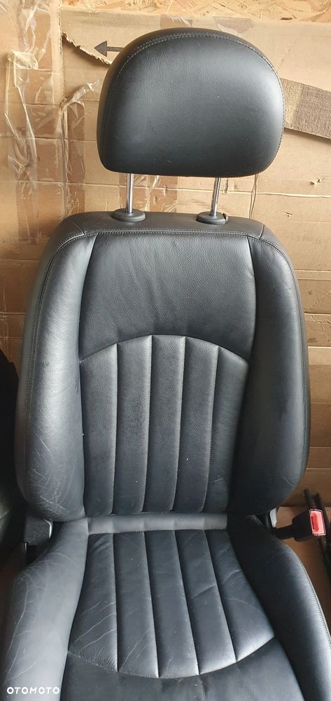 Fotele kanapa boczki komplet skóra elektryczne Mercedes E-Klasa W211 - 3