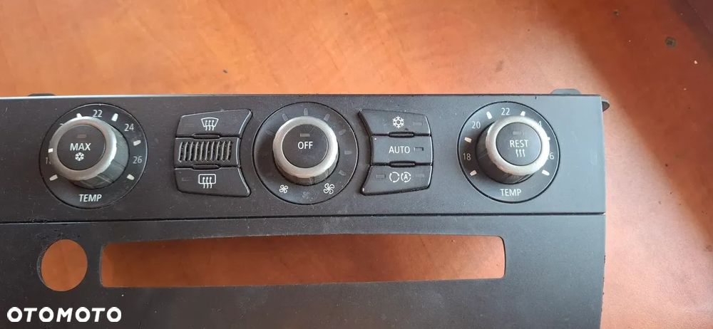BMW E60 E61 LIFT PANEL NAWIEWU KLIMATYZACJI RAMKA PANELU KOMPLET - 2