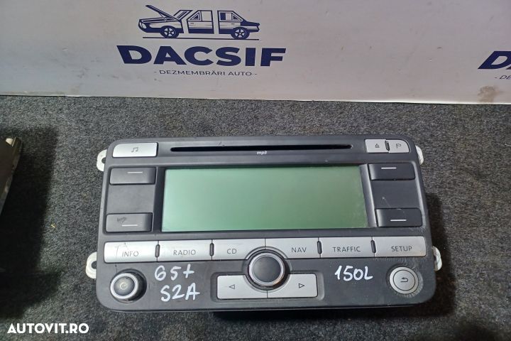 Radio cd 1K0035191D Volkswagen VW Golf 5 [2003 - 2009] Plus minivan 1 - 1